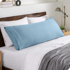 Bare Home Microfiber Envelope Pillowcases - Light Blue