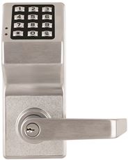 Alarm Lock DL2700 Trilogy 100 User Grade 1 Electronic Digital Keypad Lever Set Satin Chrome