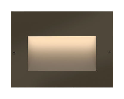 Hinkley Landscape Taper 1563BZ Horizontal 12v Step Light, Low-Voltage Integrated LED, Recessed Mount, Safe Wet Conditions, Wiring Kit Included, Bronze Finish