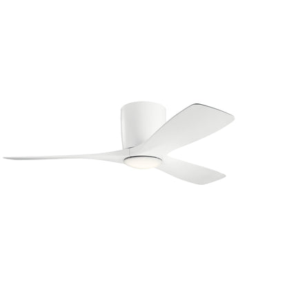 Kichler Lighting Volos 48 Inch Flush Mount Fan with Light Kit Volos - 300032MWH
