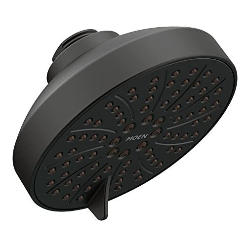 Moen Six-function 4.5" Eco-Performance Showerhead - Matte Black