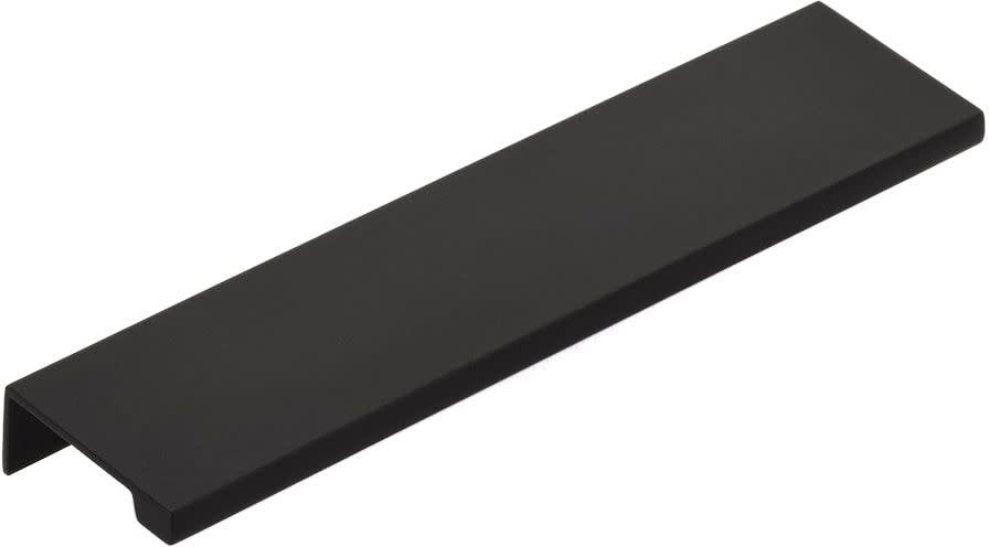 Emtek 87120 Modern Edge 6 Center to Center Finger Cabinet Pull from the Contemporary