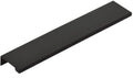 Emtek 87110 Modern Edge 4 Center to Center Finger Cabinet Pull from the Contemporary