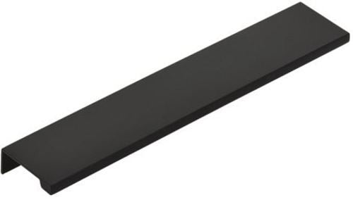 Emtek 87110 Modern Edge 4 Center to Center Finger Cabinet Pull from the Contemporary