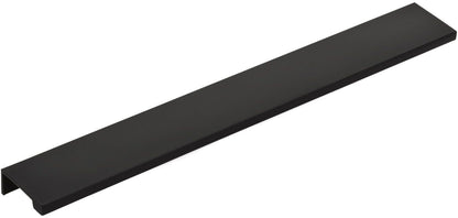 Emtek 87150 Modern Edge 12 Center to Center Finger Cabinet Pull from the Contemporary