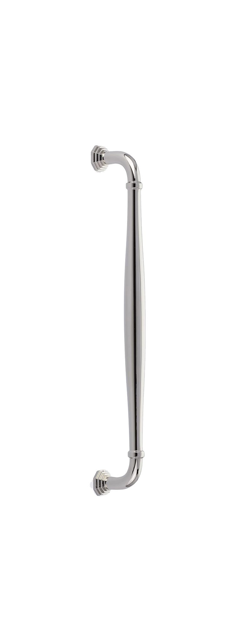 Emtek 86910 Blythe 12 Inch Center to Center Handle Appliance Pull from the Transitional Heritage Collection Polished Nickel
