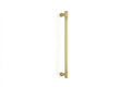 Emtek 86693 Jasper 12 Inch Center to Center Bar Appliance Pull from the Industrial Modern Collection Satin Brass
