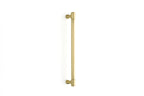 Emtek 86693 Jasper 12 Inch Center to Center Bar Appliance Pull from the Industrial Modern Collection Satin Brass