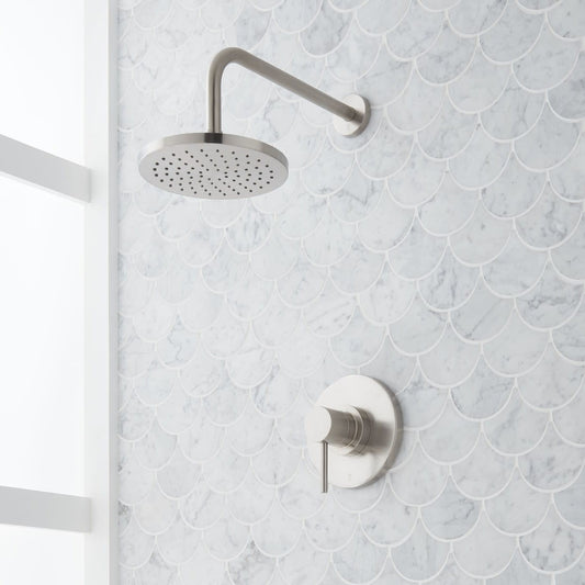 Signature Hardware 483905 Lexia Pressure Balance Shower Only Package Trim - Less Rough-in Valve Brushed Nickel