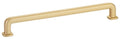 Emtek 86637 Westridge 8 Inch Center to Center Handle Cabinet Pull from The Timeless Classic Collection - Satin Brass