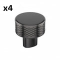 4 x Bronx 1-1/4 in. (32 Mm) Diameter Gunmetal Round Cabinet Knob