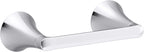 Kohler K-35934 Buckley Wall Mounted Toilet Paper Holder Polished Chrome