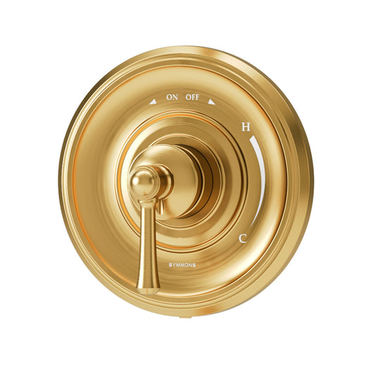 Symmons Braston Wall Mounted Shower Valve Trim in Brushed Bronze (Valve Not Included)