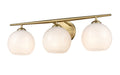 Millennium Lighting 18103 Kimorra 3 Light 24" Wide Vanity Light Vintage Brass