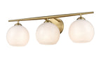 Millennium Lighting 18103 Kimorra 3 Light 24" Wide Vanity Light Vintage Brass