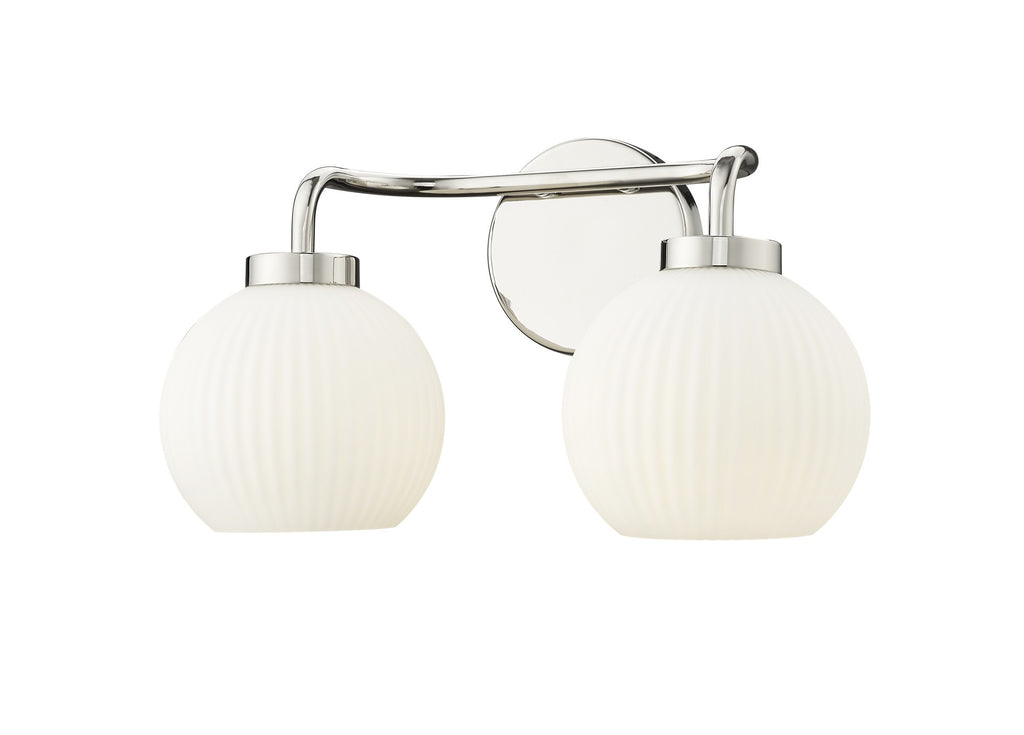 Millennium Lighting 22402 Oprah 2 Light 15 Wide Vanity Light - Nickel - *Lighting & Electrical