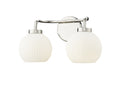 Millennium Lighting 22402 Oprah 2 Light 15 Wide Vanity Light - Nickel - *Lighting & Electrical