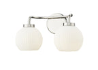 Millennium Lighting 22402 Oprah 2 Light 15 Wide Vanity Light - Nickel - *Lighting & Electrical