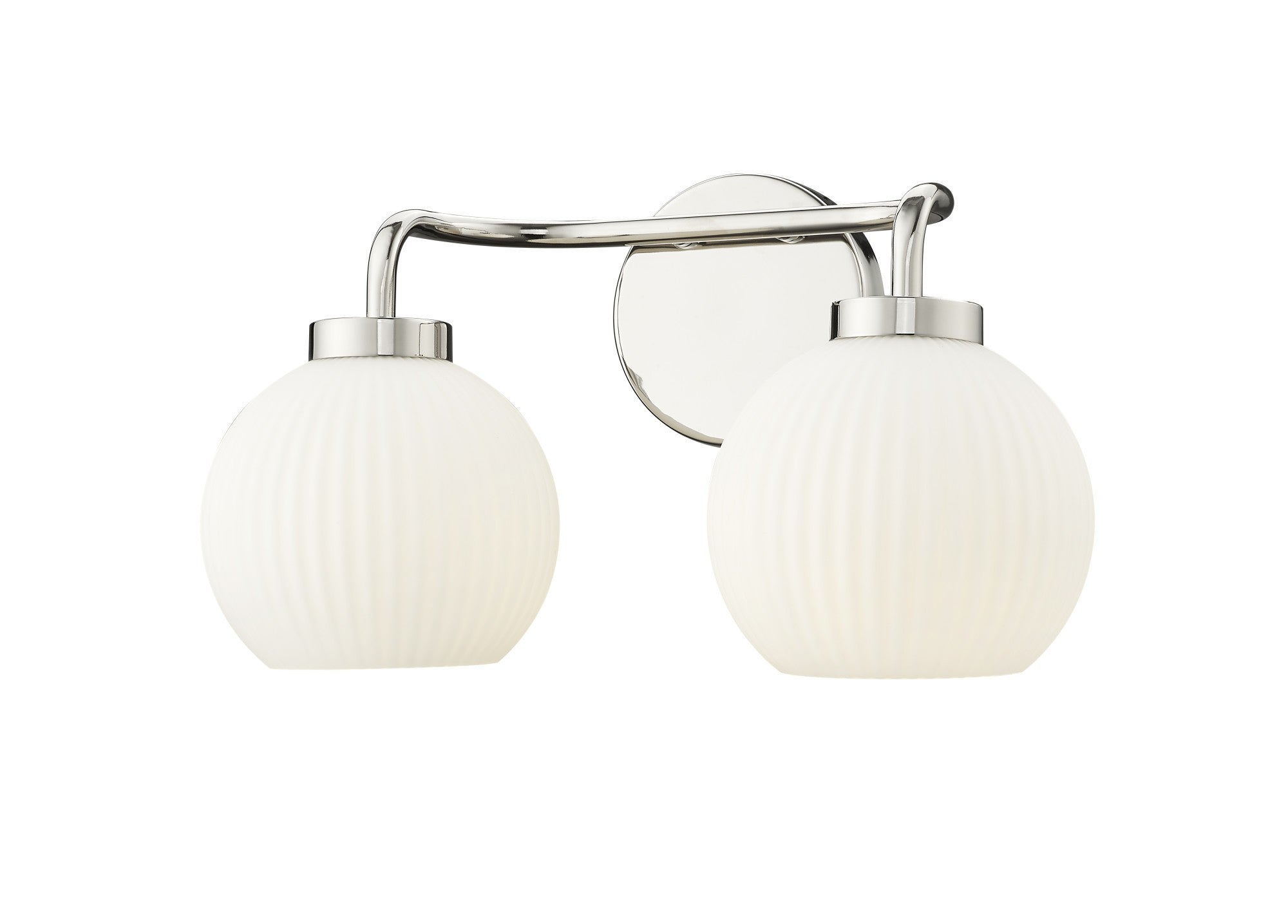 Millennium Lighting 22402 Oprah 2 Light 15 Wide Vanity Light - Nickel - *Lighting & Electrical