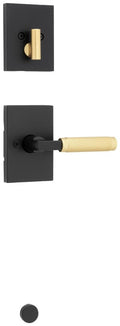 Kwikset 971Pvlrct Prava Lever Keyed Entry Interior Pack - Black - *Tools Hardware & Misc