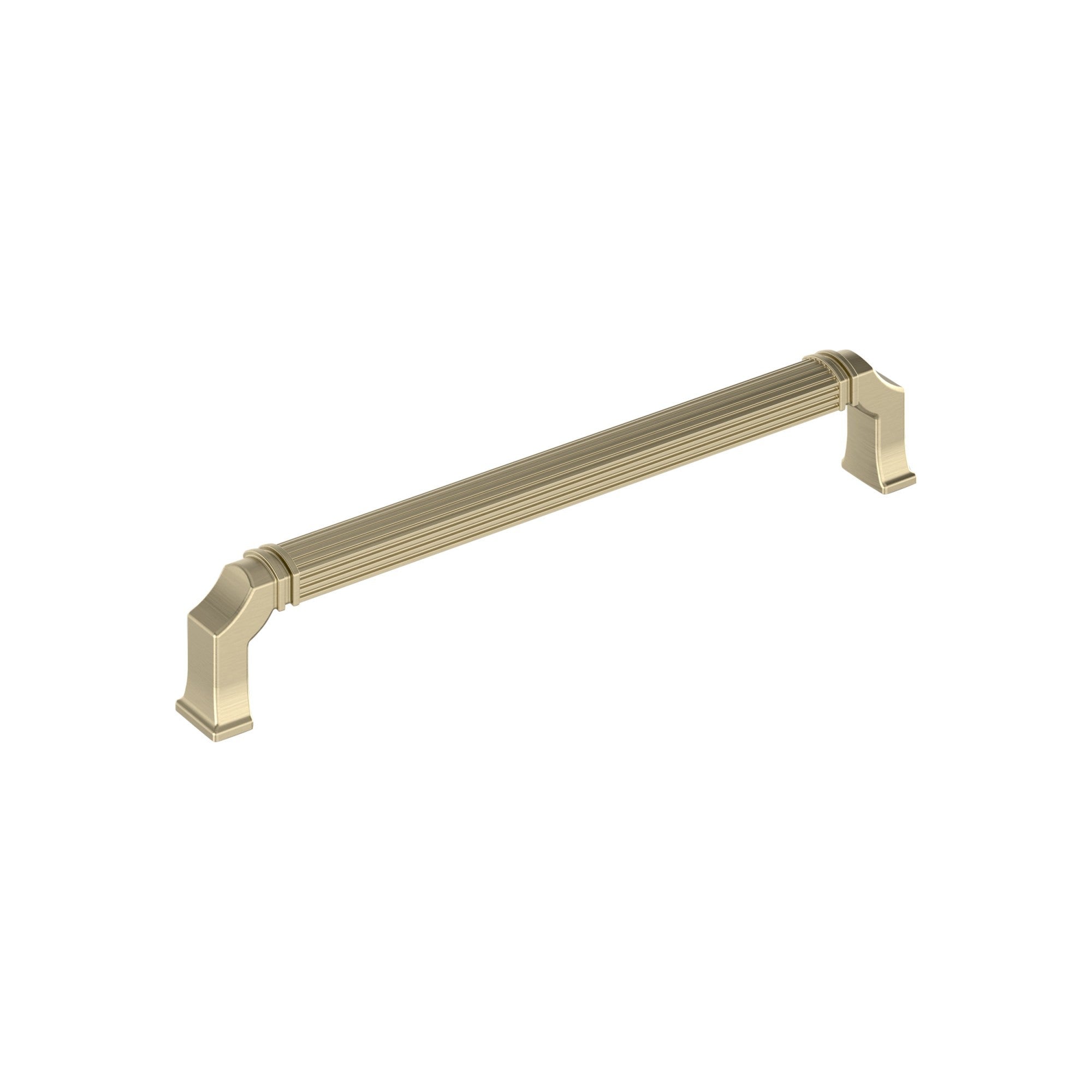 Signature Hardware 954051-7916 Inigo 7-9/16 Inch Center to Center Handle Cabinet Pull Golden Champagne