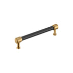 Signature Hardware 954060-6516 Lazzara 6-5/16 Inch Center to Center Hammered Bar Cabinet Pull Matte Black