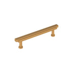 Signature Hardware 954047-5116 Gilderoy 5-1/16 Inch Center to Center Bar Cabinet Pull - Brushed Gold