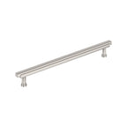 Signature Hardware 954047-O-10116 Gilderoy 10-1/16 Inch Center to Center Bar Cabinet Pull - Polished Nickel