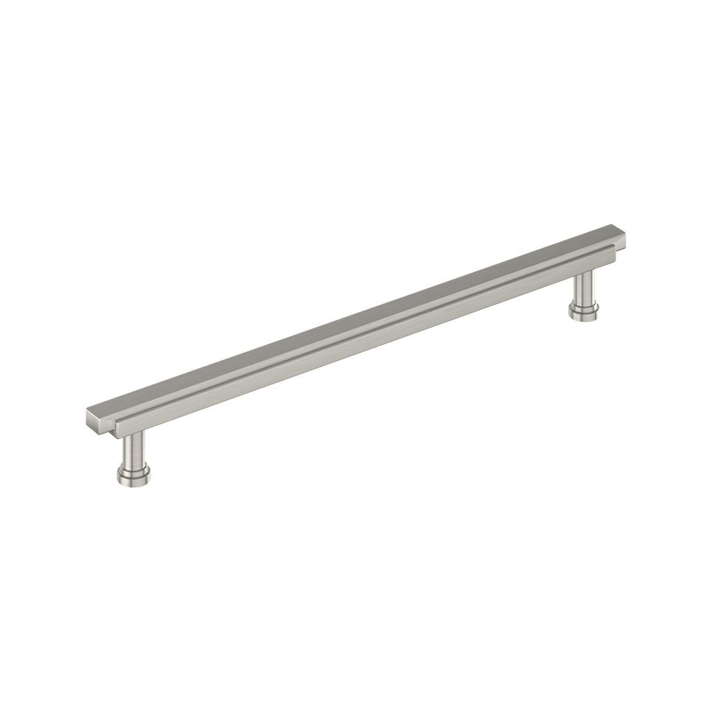 Signature Hardware 954047-O-10116 Gilderoy 10-1/16 Inch Center to Center Bar Cabinet Pull - Satin Nickel