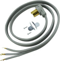 Raptor Tools RAP34005 40 Amp 4 Ft. 8/2 and 10/1 SRDT 125V Range Cord Grey Cooking Appliance Accessories and Parts Range Accessories Power Cords