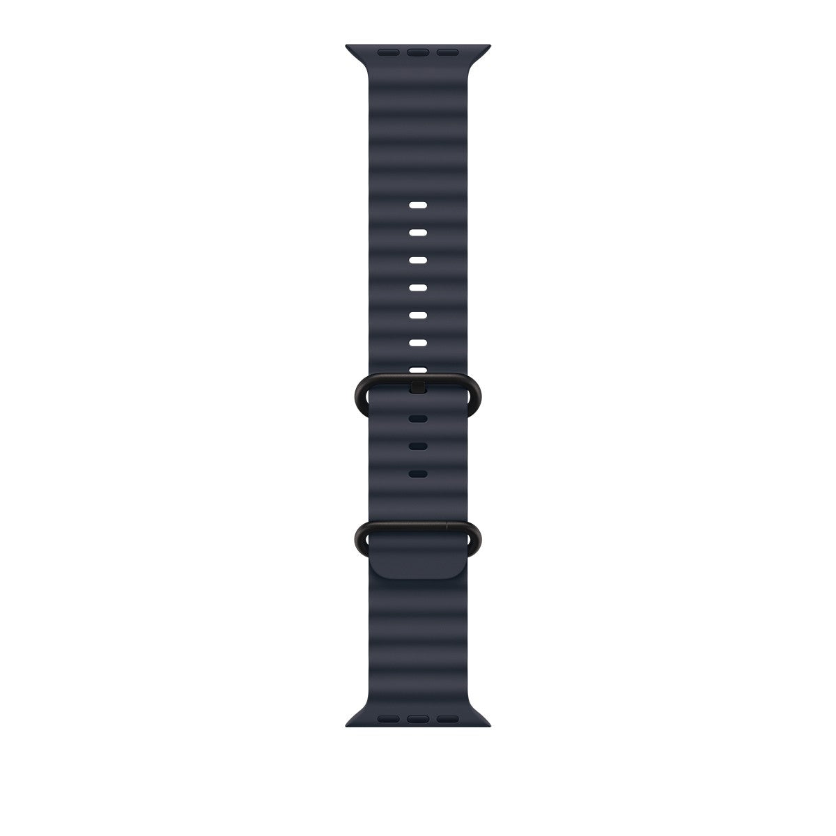 Apple - 49mm OceanBand - Black Titanium Finish - Navy