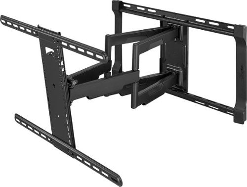 Rocketfish - Full-Motion TV Wall Mount for Most 42"–90" TVs — Extends 26" - Black