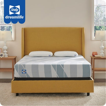 Sealy Dreamlife Full Medium-Firm Hybrid 10 in. Bed-in-a-Box Mattress