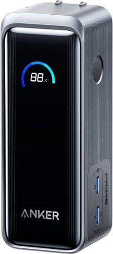 Anker 9600mAh 65W Prime Power Bank Fusion - Black: Dual Device Charging, 240V Output
