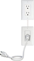 Sanus - in-Wall Power Kit for TV Media in-Wall Box - White
