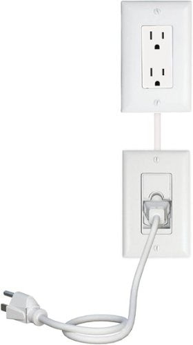 Sanus - in-Wall Power Kit for TV Media in-Wall Box - White