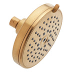Signature Hardware 955102-175 FundamentALL 6" Round Multifunction 1.75 GPM Shower Head - Brushed Gold