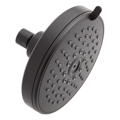 Signature Hardware 955102-25 2.5 GPM Multi Function Shower Head Matte Black