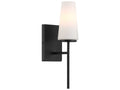 Meridian M90115MBK 1-Light Wall Sconce in Matte Black
