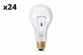 24 x 200-Watt High Lumen Clear A21 Medium E26 Soft White (2700K) Utility Incandescent Light Bulb