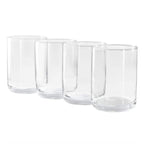 4 x Emory 15 Ounce Double Old Fashioned Clear Glass Set