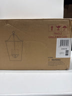 4 Light Foyer-25.5 Inches Tall and 15.75 Inches Wide-Black Iron Finish Capital Lighting 550641Bi