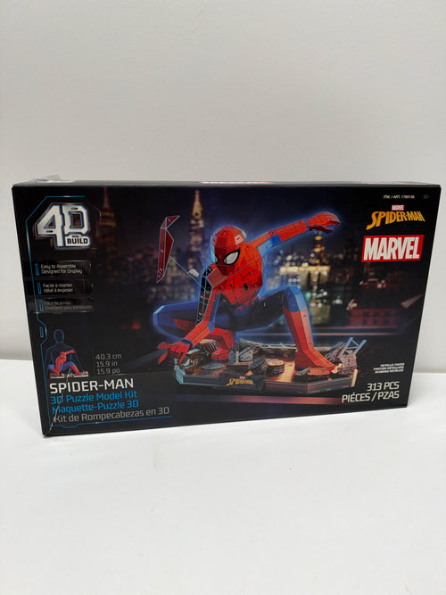 4D Build Marvel Spider Man 3D Puzzle Model Kit 313 Pieces