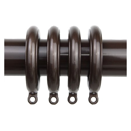 Rod Desyne Decorative 1.75 inch Eyelet Rings - Cocoa