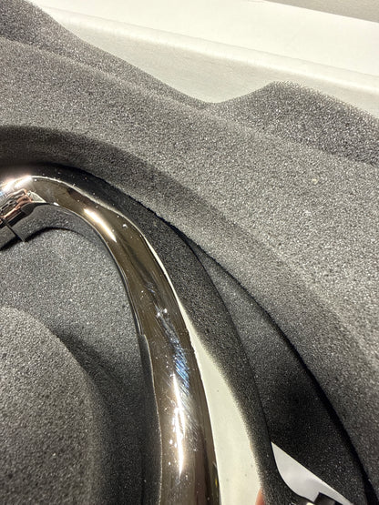 Scratch Newport Brass 1200C Metropole 1.2 GPM Widespread Bathroom Faucet with Pop-up Drain Assembly Polished Chrome