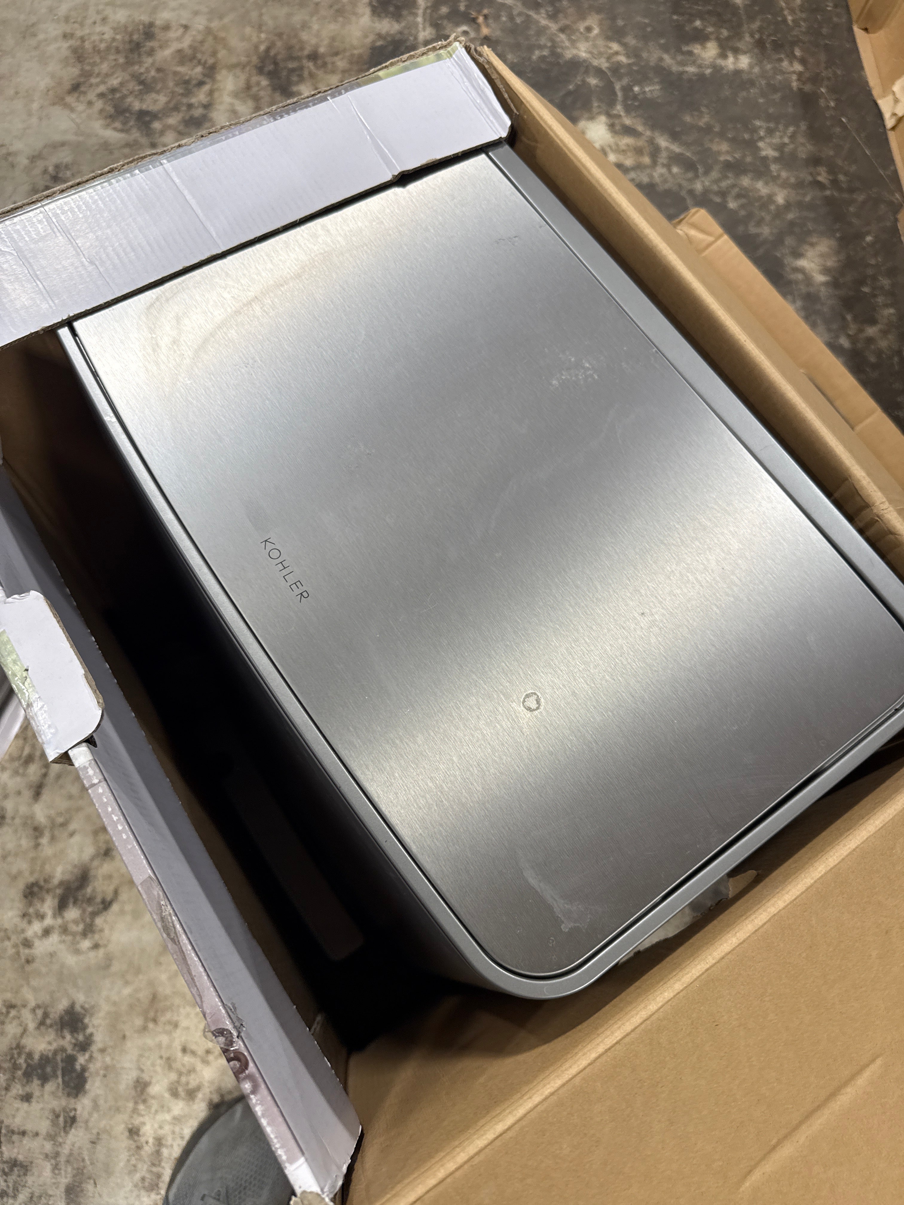 Used Kohler 47L Step Trash Can