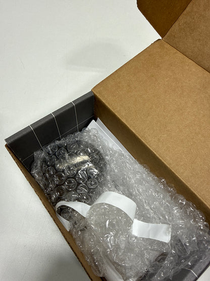 hansgrohe FixFit Handheld Shower Wall Outlet 1/2-inch Thread Connection Round Modern Flush Mount in Brushed Black Chrome, 27458343