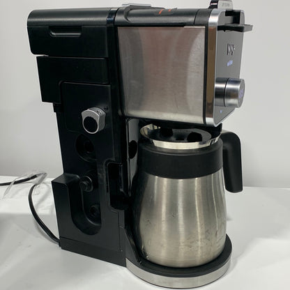 Used Ninja - DualBrew PRO 12-Cup Specialty Coffee System with K-Cup Compatibility, 4 Brew Styles, Hot Water System & Frother - Black/Silver