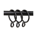 70 x Rod Desyne Black Nickel Curtain Rings