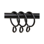70 x Rod Desyne Black Nickel Curtain Rings